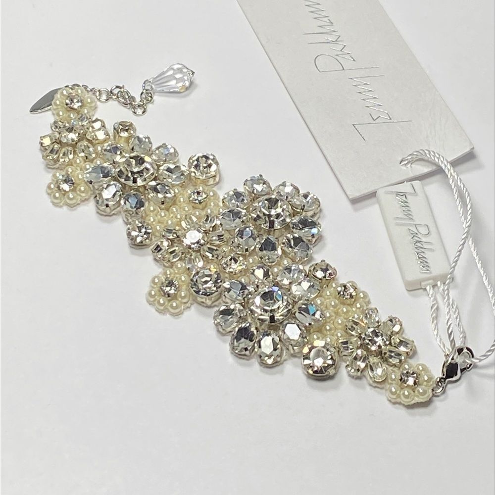 Jenny Packham Fiori Bracelet Crystal/pearl - Picture 3 of 10